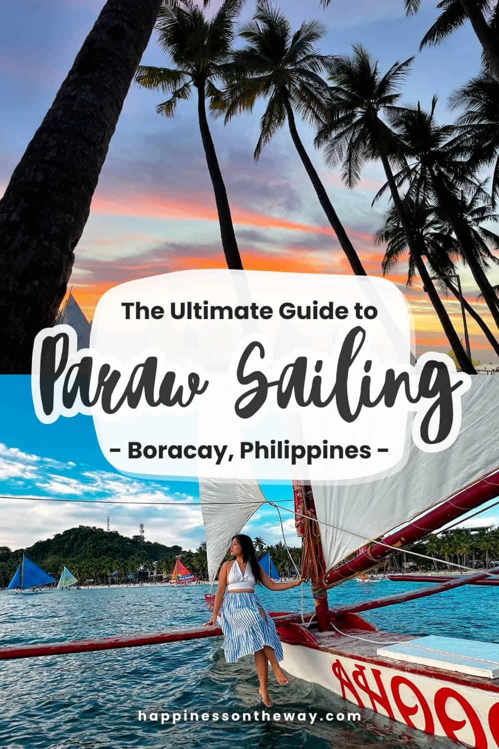 paraw sailing - one of the best activities in Boracay, Philippines