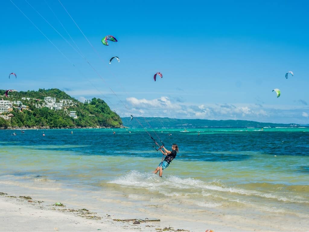 Kitesurfing - Water Activities in Boracay