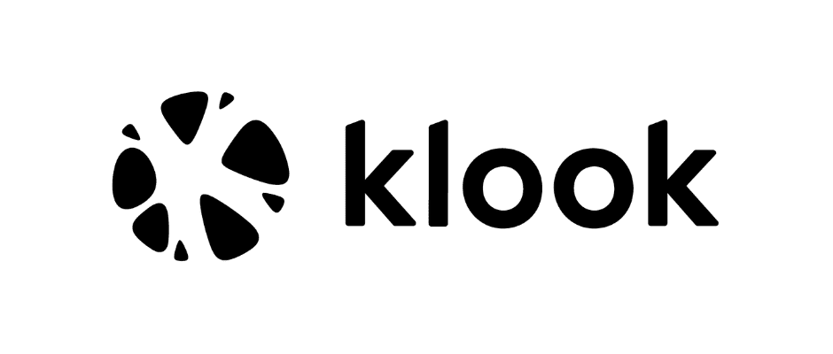 klook logo black and white