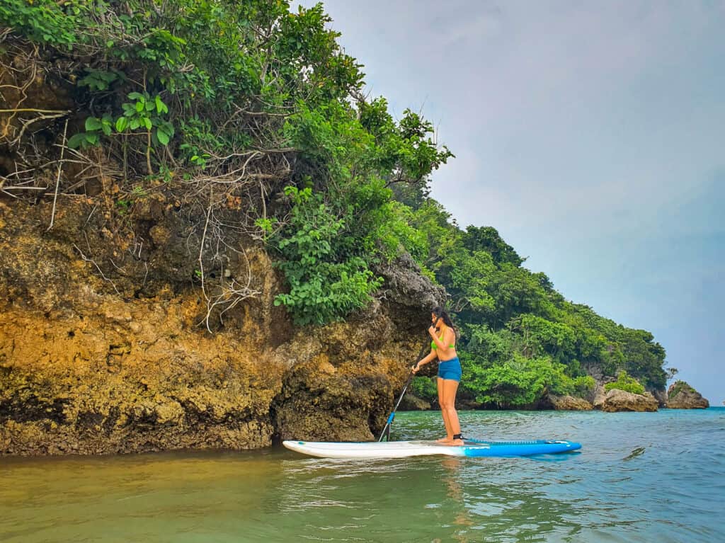 paddleboarding - water activities in Boracay