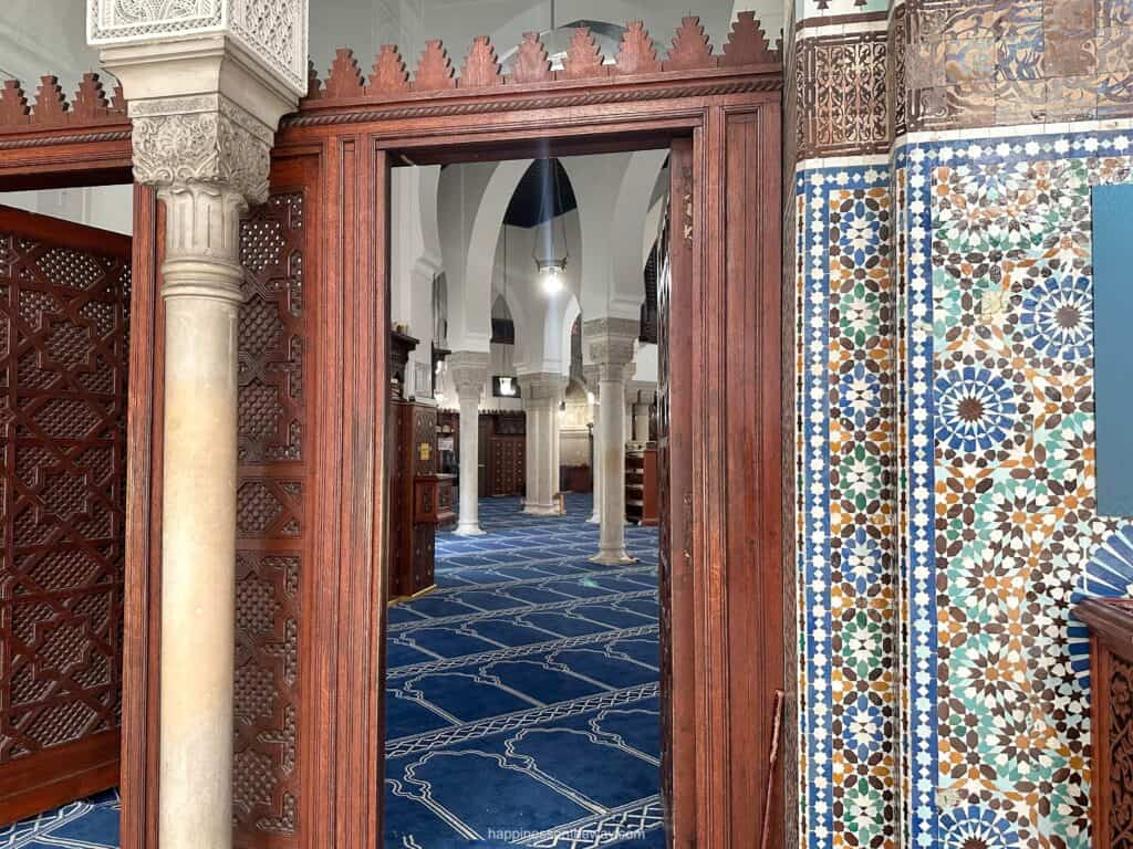 The Grand Mosque of Paris Prayer Room