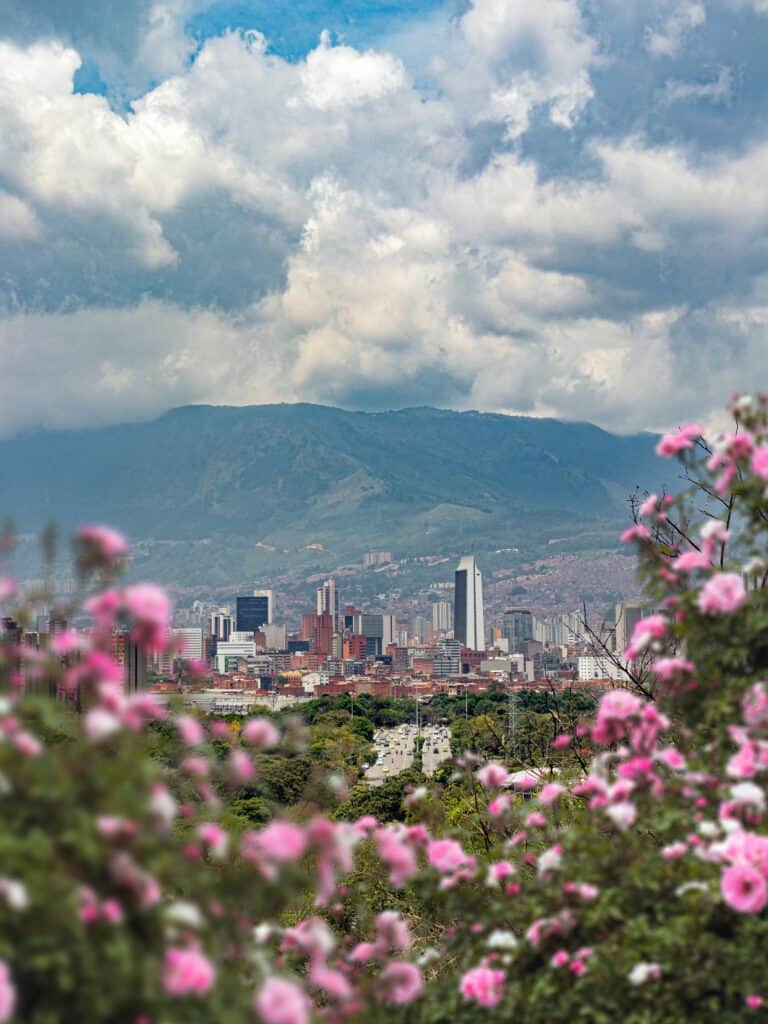 Aburrá Valley in Medellin