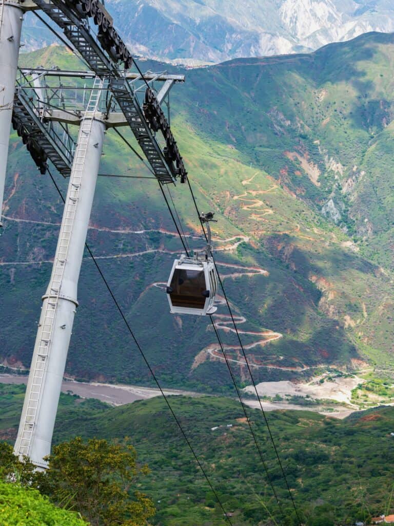Cable Car in Chicamocha