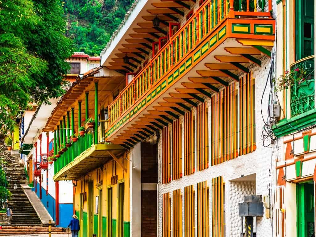 Colorful Houses in Jerico