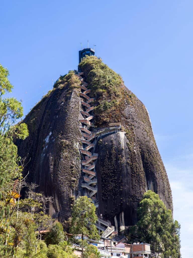 El Peñol de Guatapé (Guatepe Rock) in Colombia