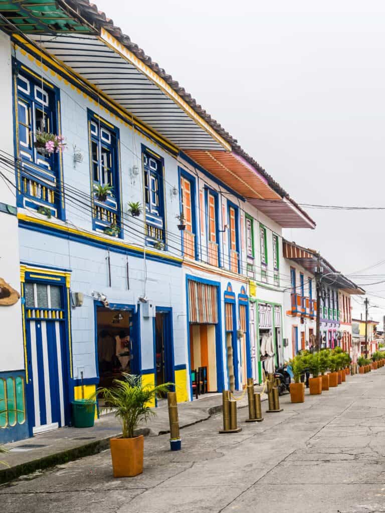 Filandia town in Colombia