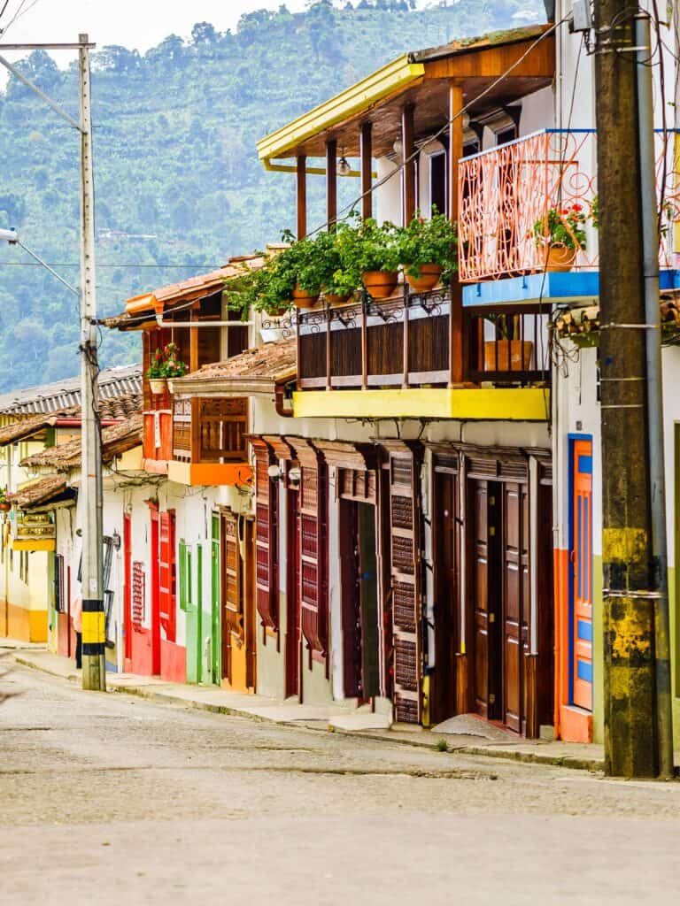 Jardin - one of the most beautiful towns in Colombia
