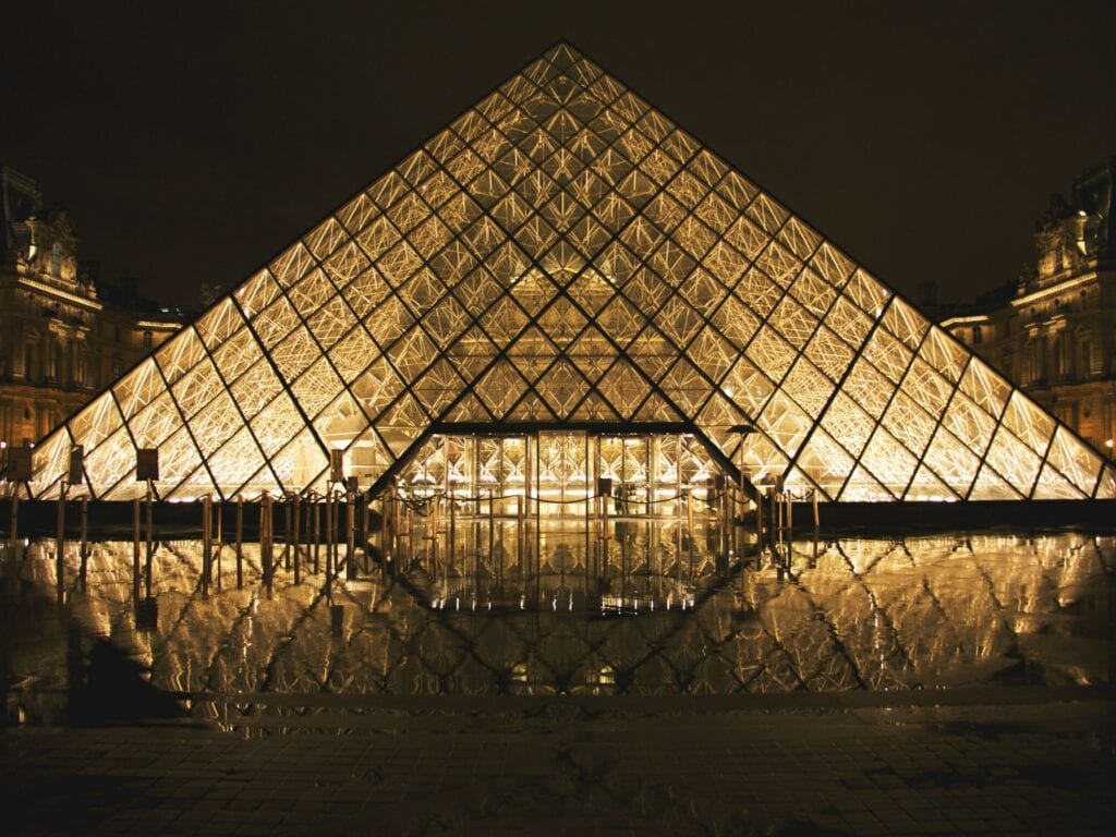 Louvre at Night