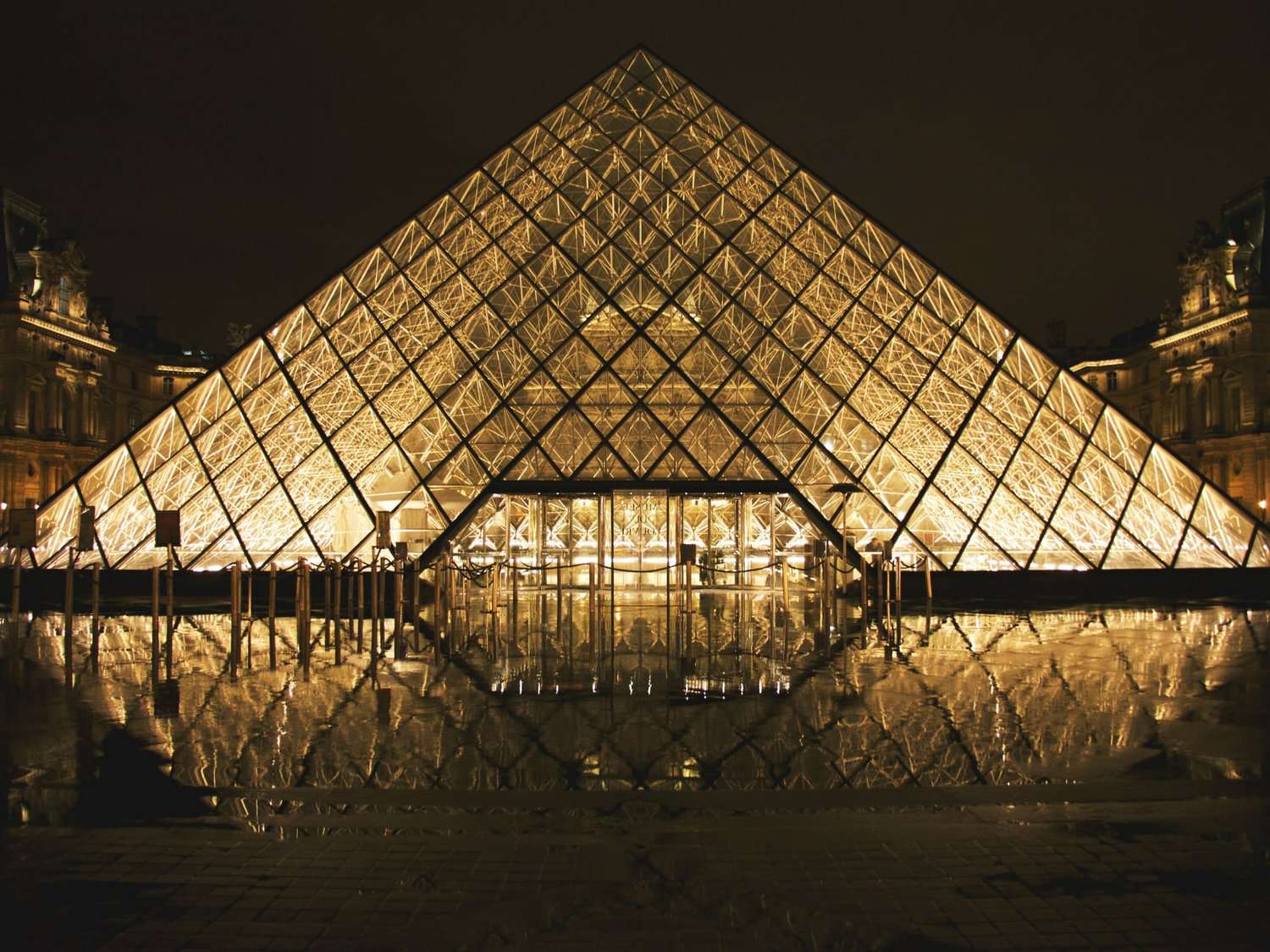 Louvre at Night