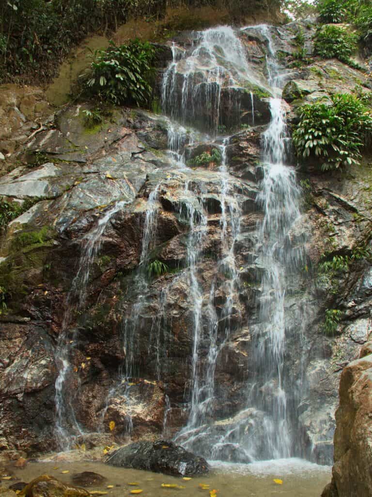 Marinca Waterfalls near Minca