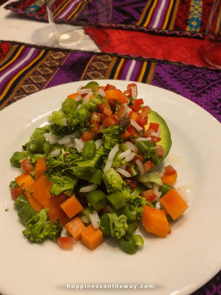 Mixed Salad - Cusco Peru-min