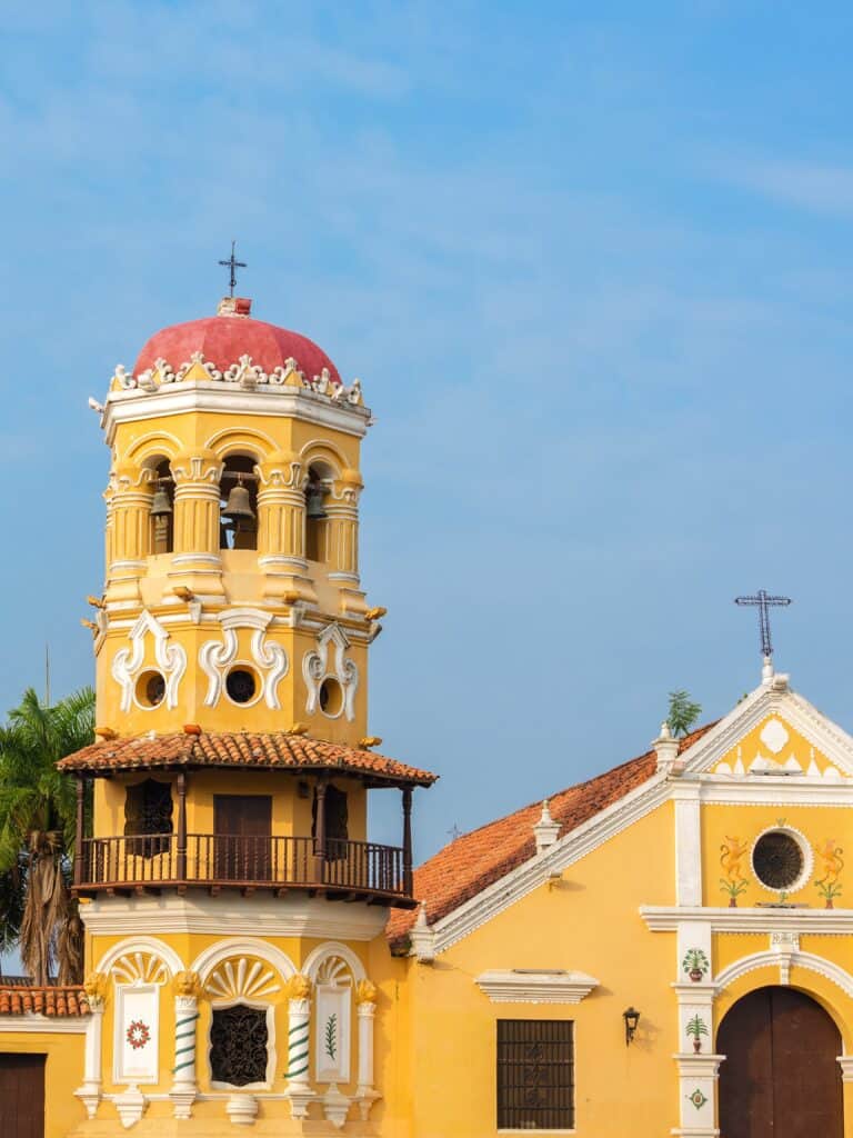 Santa Barbara Church in Mompox, Colombia