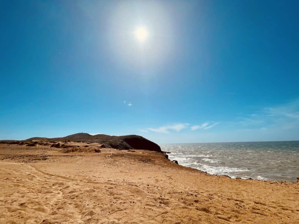 Playa Arcoiris in Cabo de la Vela