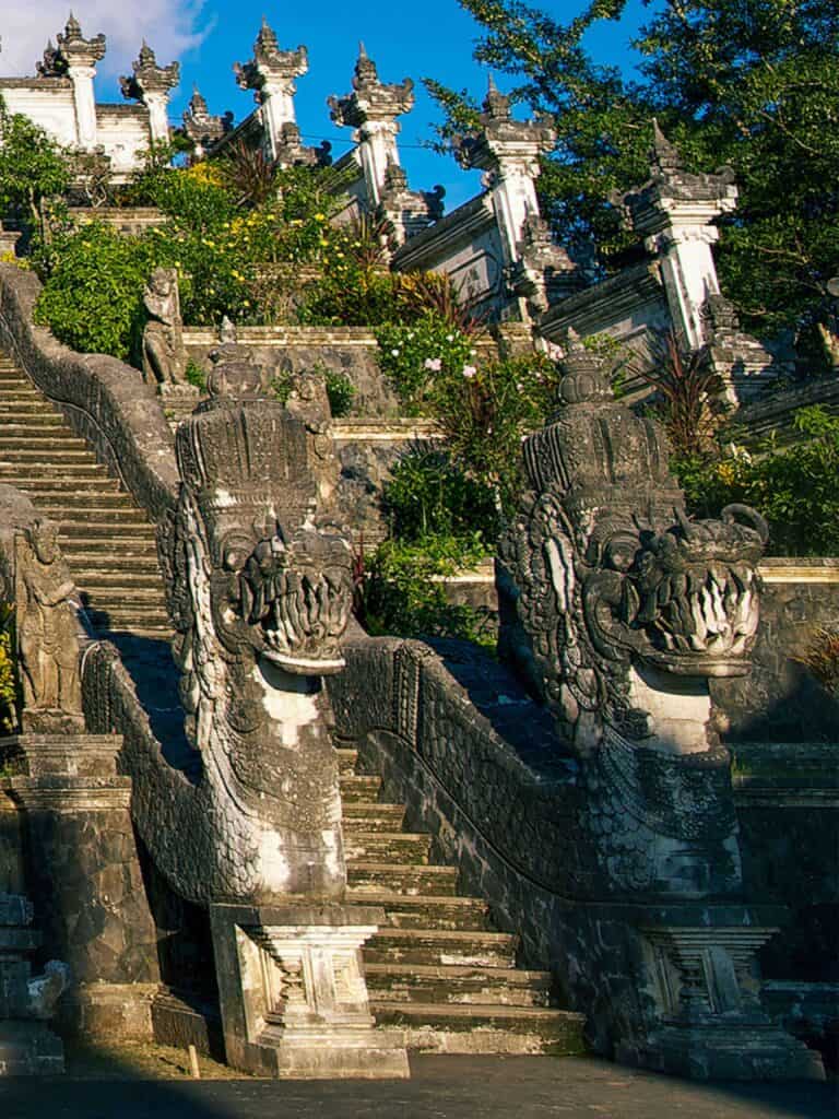 Lempuyang Temple Stairs in Bali Indonesia