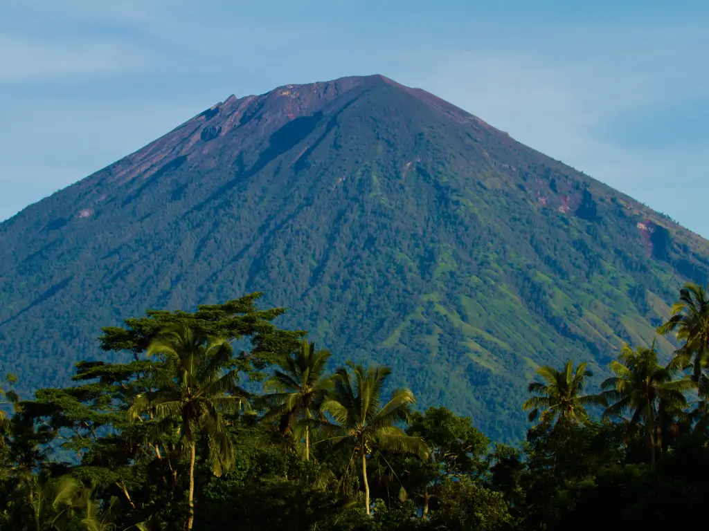 Mt Agung in Bali